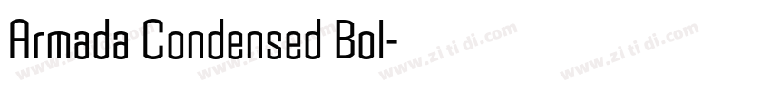 Armada Condensed Bol字体转换